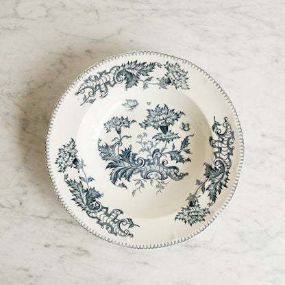 Transferware Serving Bowl