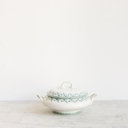 Transferware Tureen and Serving Bowl