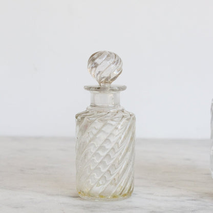 Trio of Baccarat Vanity Bottles