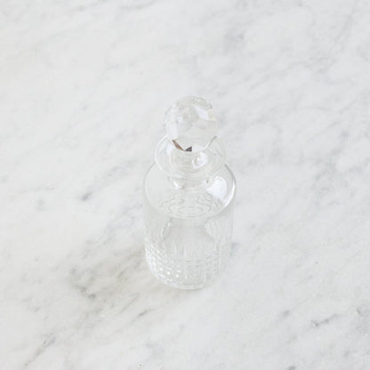 Trio Of Cut Crystal Vanity Bottles
