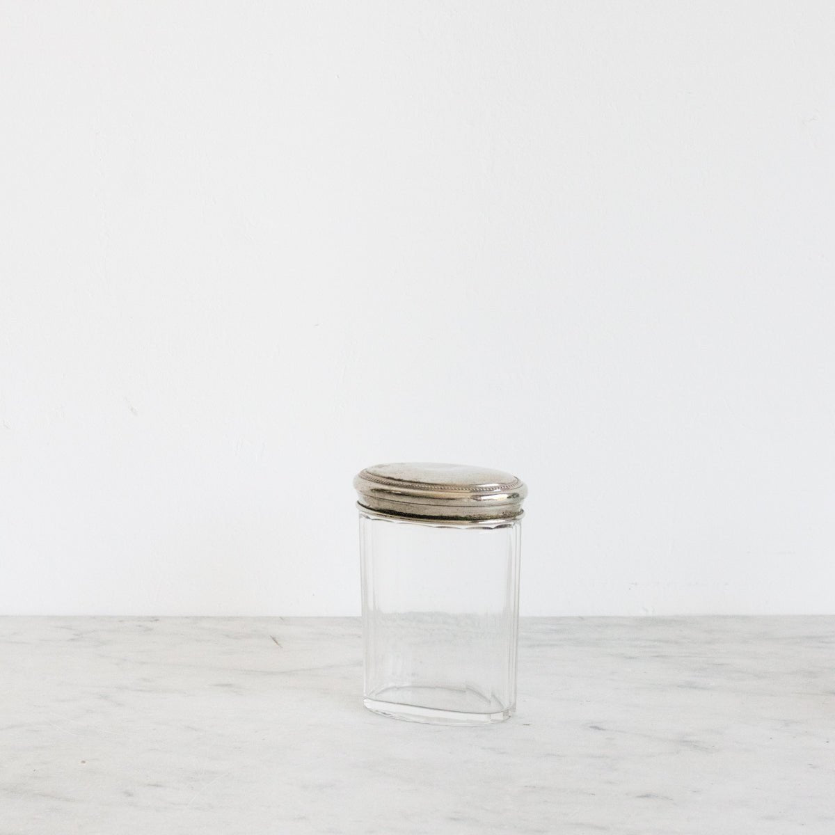 Trio Of Cut Glass Vanity Bottles