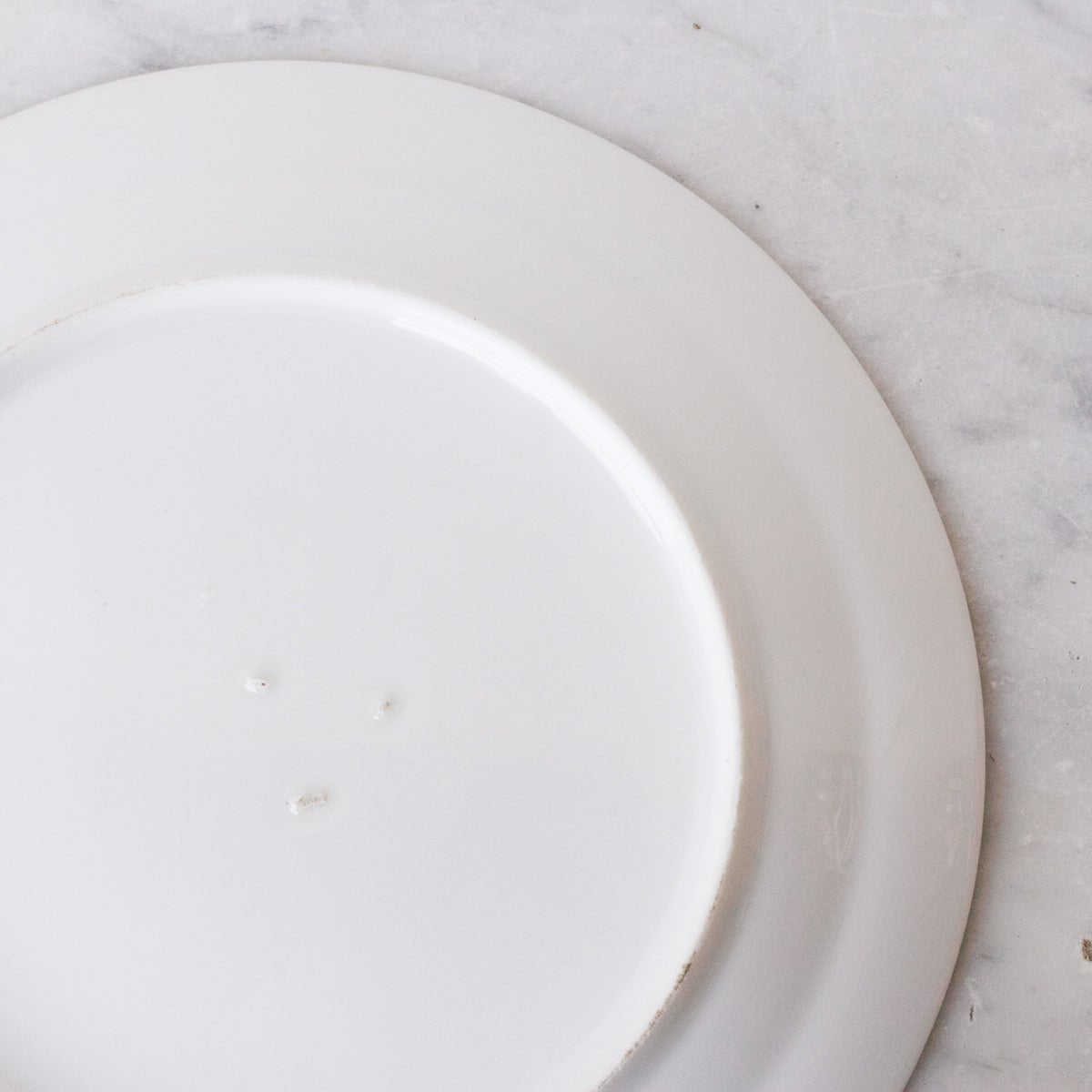 Trio Of Gold Rim Plates