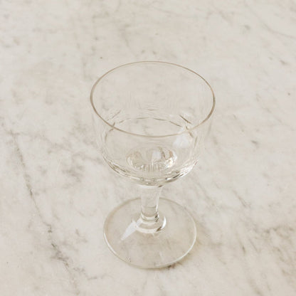 Trio of Hand Cut Glasses