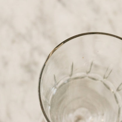 Trio of Hand Cut Glasses