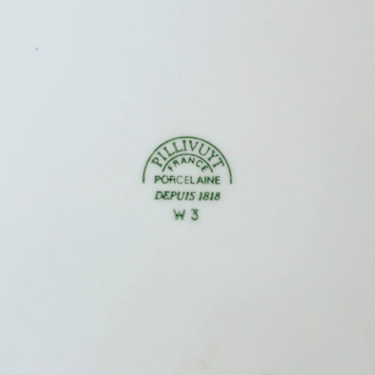 Trio of Round Porcelain Platters