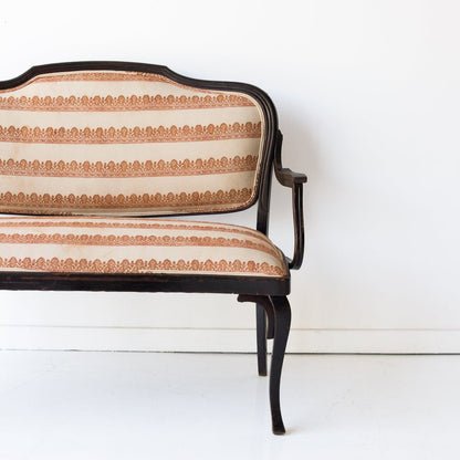 Upholstered Bentwood Settee