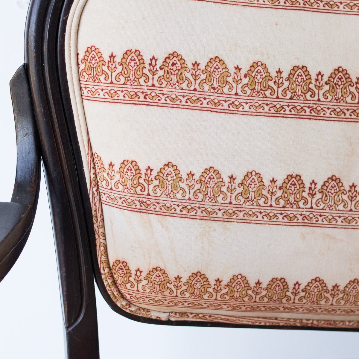 Upholstered Bentwood Settee