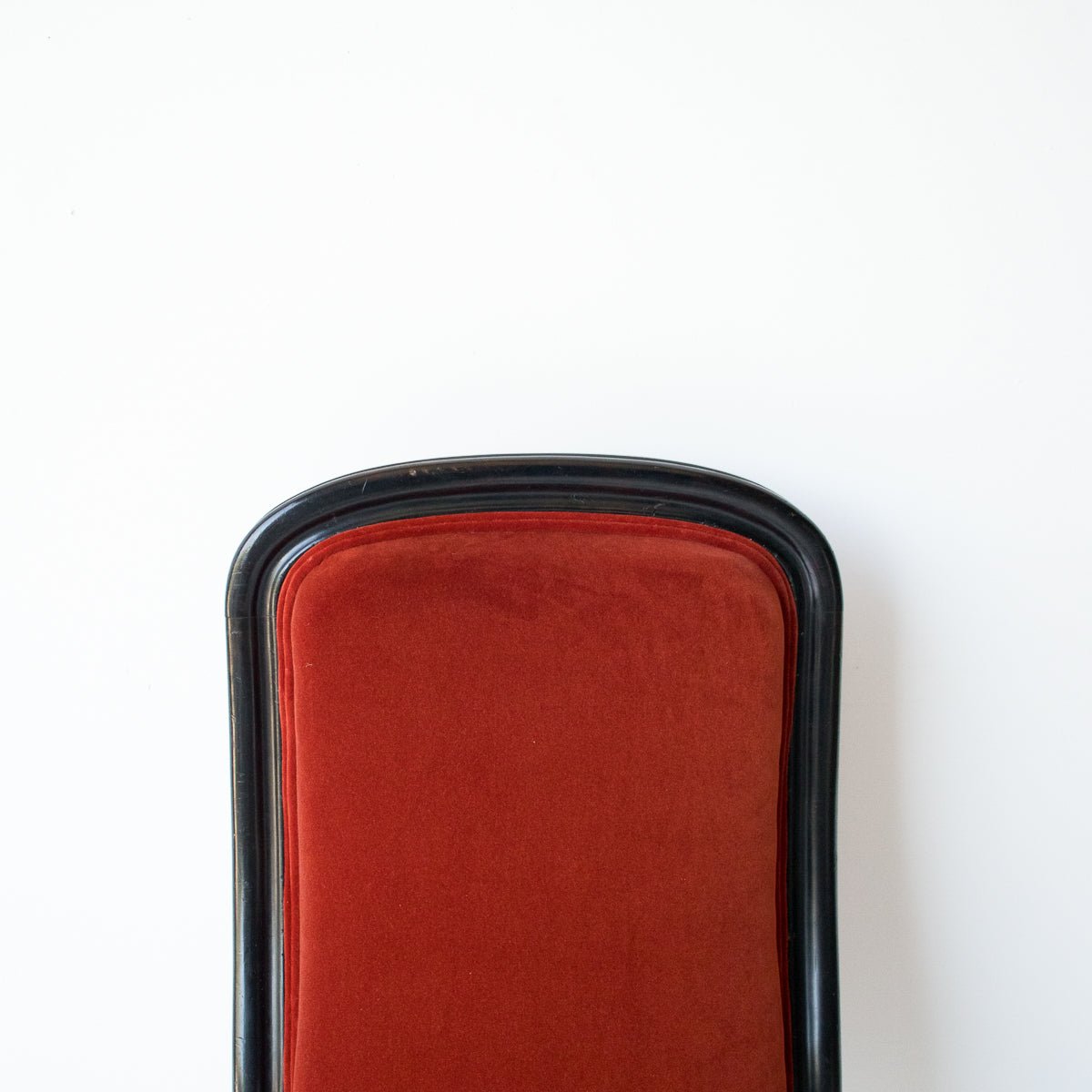 Velvet Napoleon III Chair