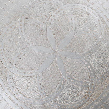 Vintage Aluminum Moroccan Tray