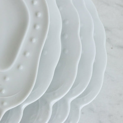 Vintage Asparagus Plate Set of 6