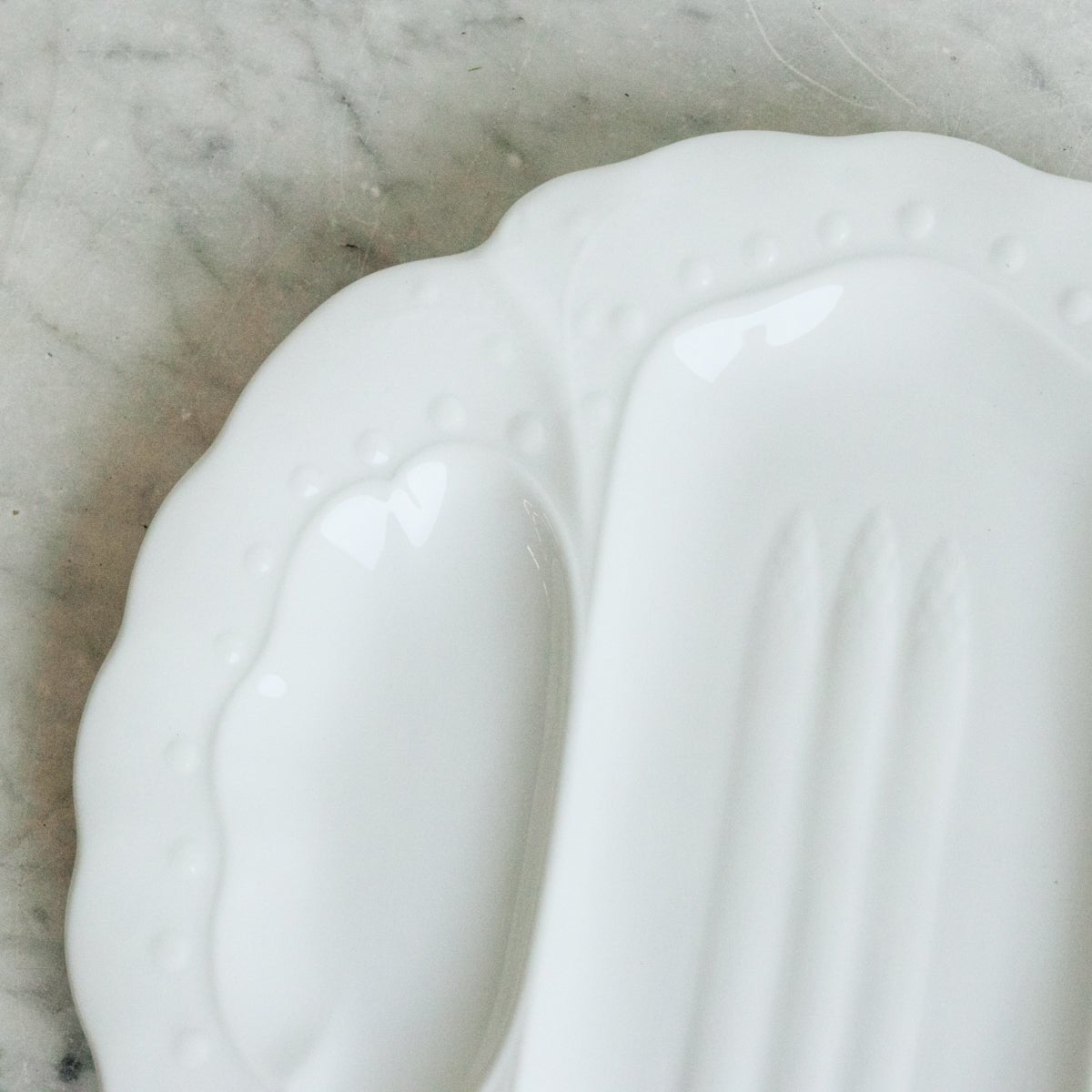 Vintage Asparagus Plate Set of 6