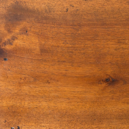 Vintage Bedside Table With Book-Matched Face