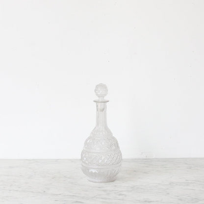 Vintage Blown Glass Decanter