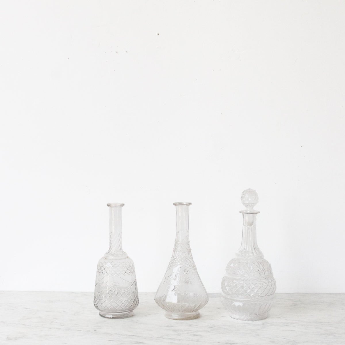 Vintage Blown Glass Decanter