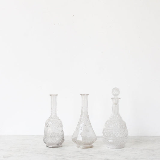 Vintage Blown Glass Decanter