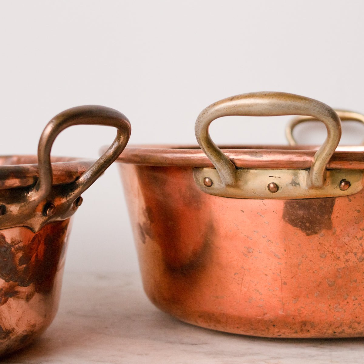 Vintage Copper Jam Pot