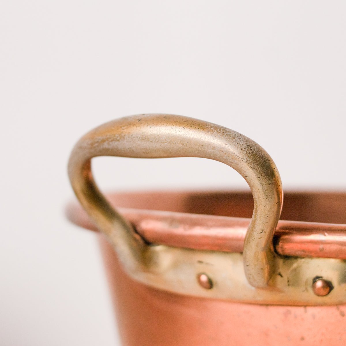 Vintage Copper Jam Pot
