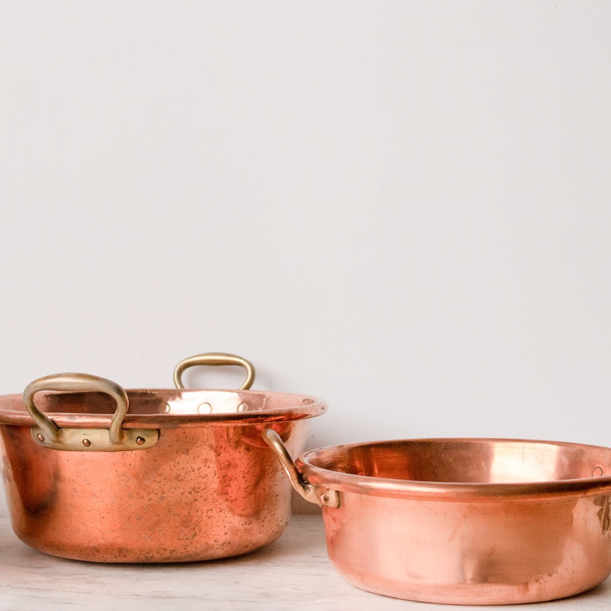 Vintage Copper Jam Pot