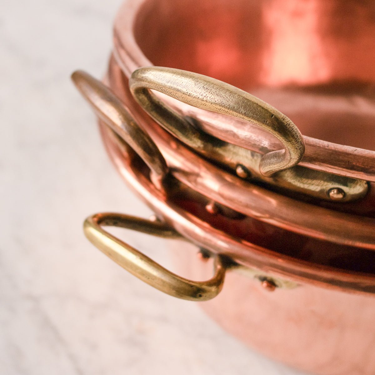 Vintage Copper Jam Pot