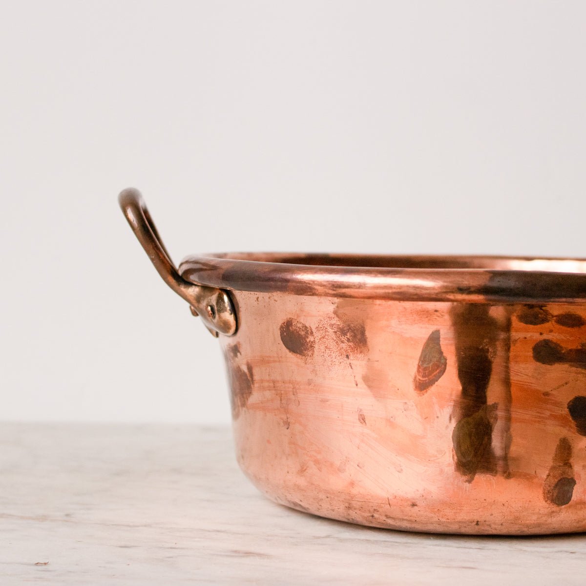 Vintage Copper Jam Pot