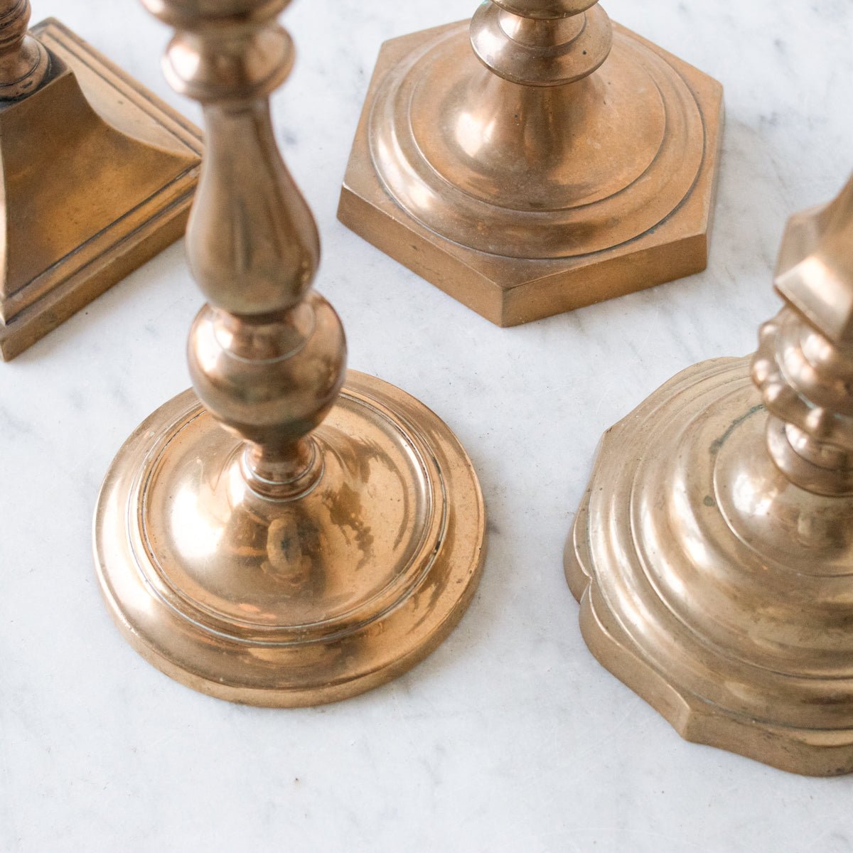 Vintage Coppery Candlestick