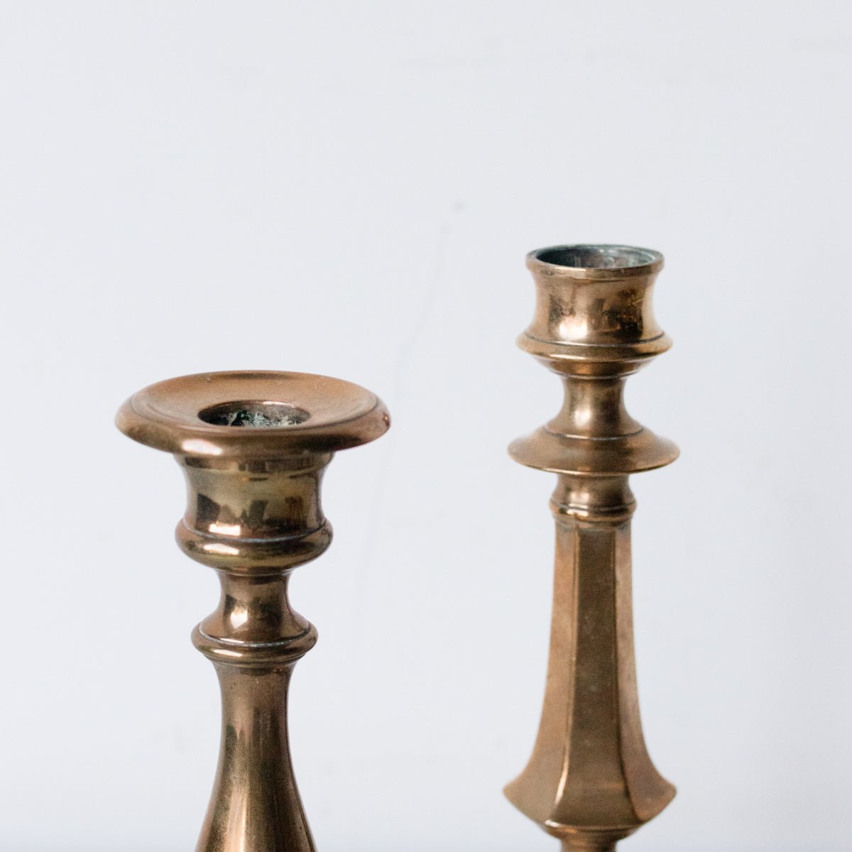 Vintage Coppery Candlestick