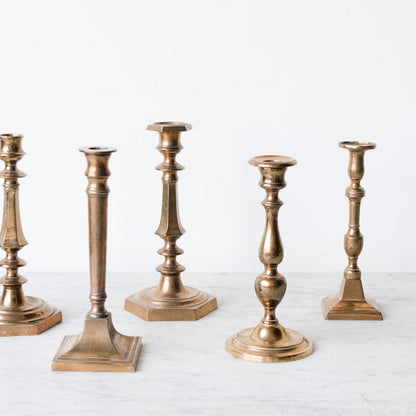 Vintage Coppery Candlestick