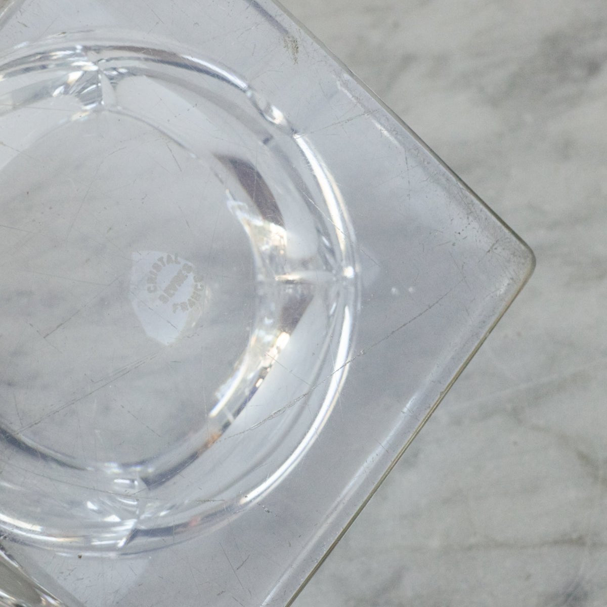 Vintage Cristal Sèvres Ashtray