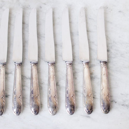 Vintage French Dinner Knife Set of 12