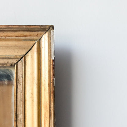 Vintage Gilded Mirror | 19.5 x 26.75