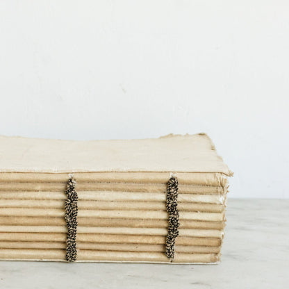 Vintage Hand Made Paper Journal