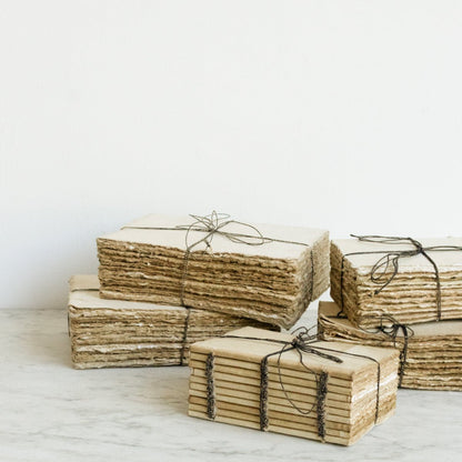 Vintage Hand Made Paper Journal