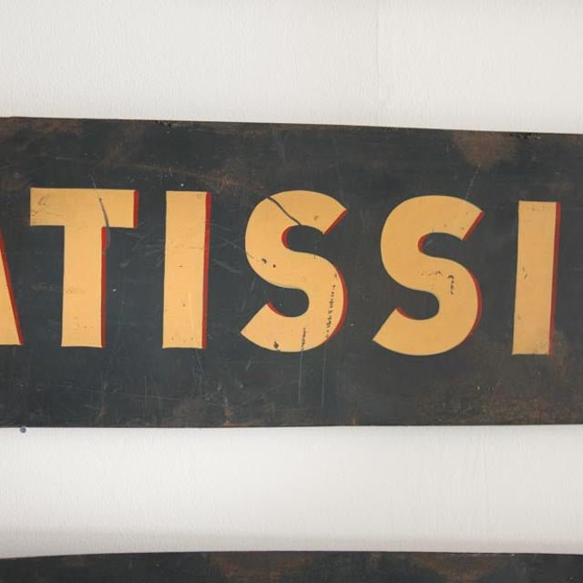 Vintage Patisserie Sign