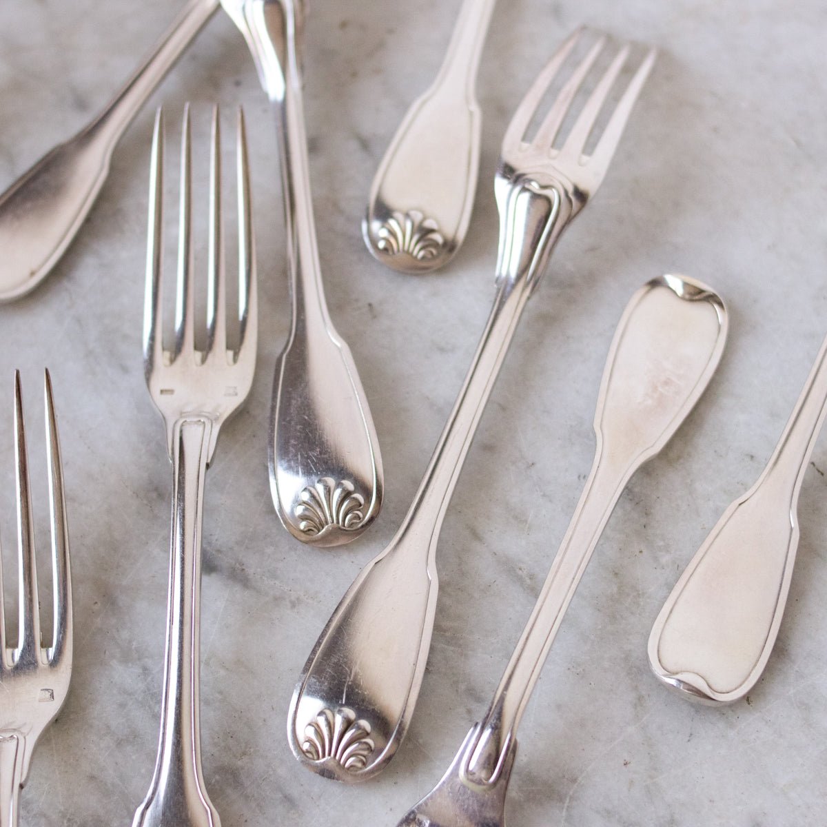 Vintage Ravinet  D'Enfert Flatware Set of 34