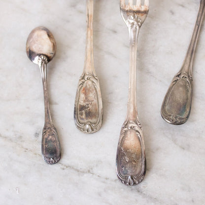 Vintage Ravinet  D'Enfert Flatware Set of 37