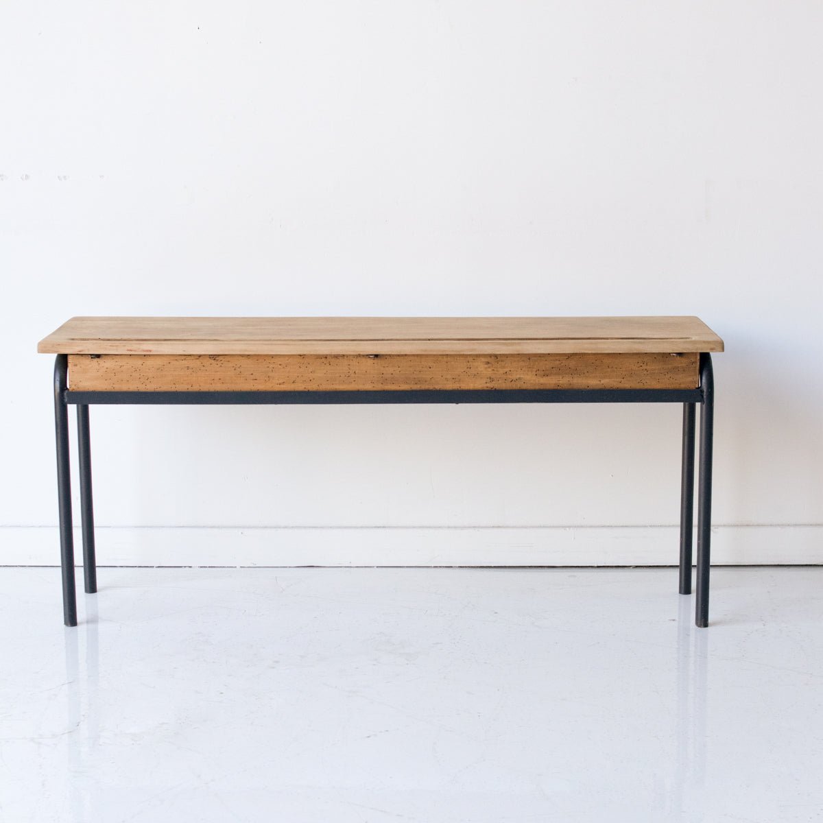 Vintage School Desk Coffee Table