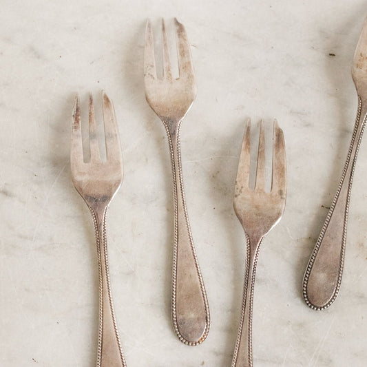 Vintage Seafood Fork Set Of 4
