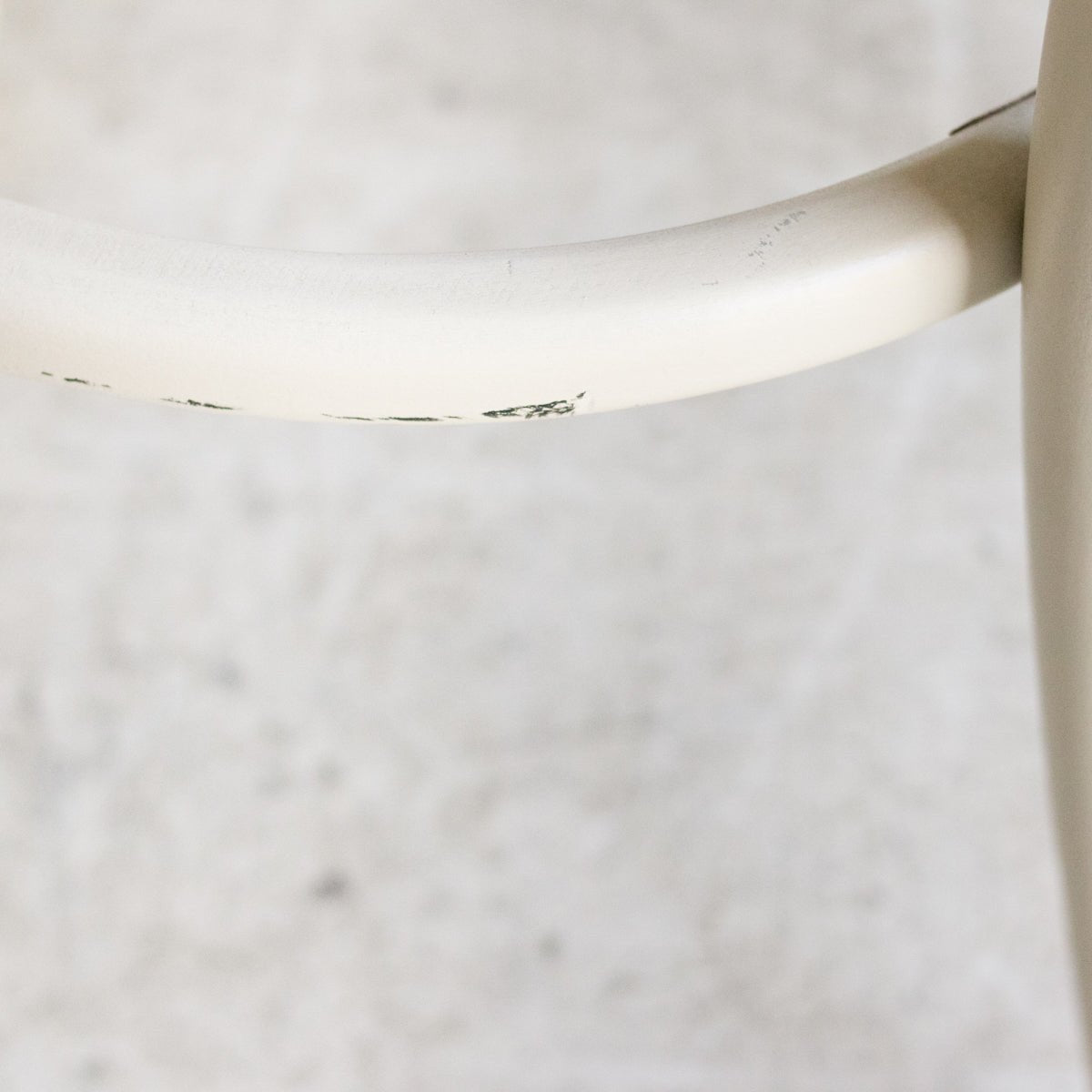 Vintage Seagull Chair with Mattress Ticking Seat