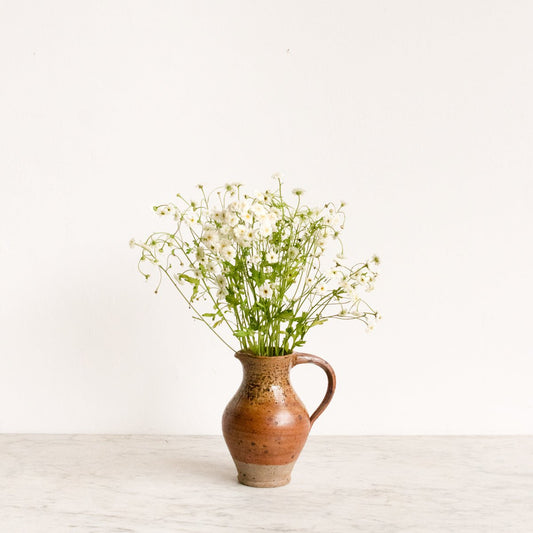 Vintage Stoneware Pitcher | Signed by Artist