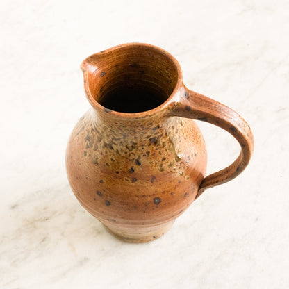 Vintage Stoneware Pitcher | Signed by Artist