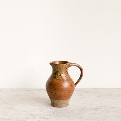 Vintage Stoneware Pitcher | Signed by Artist