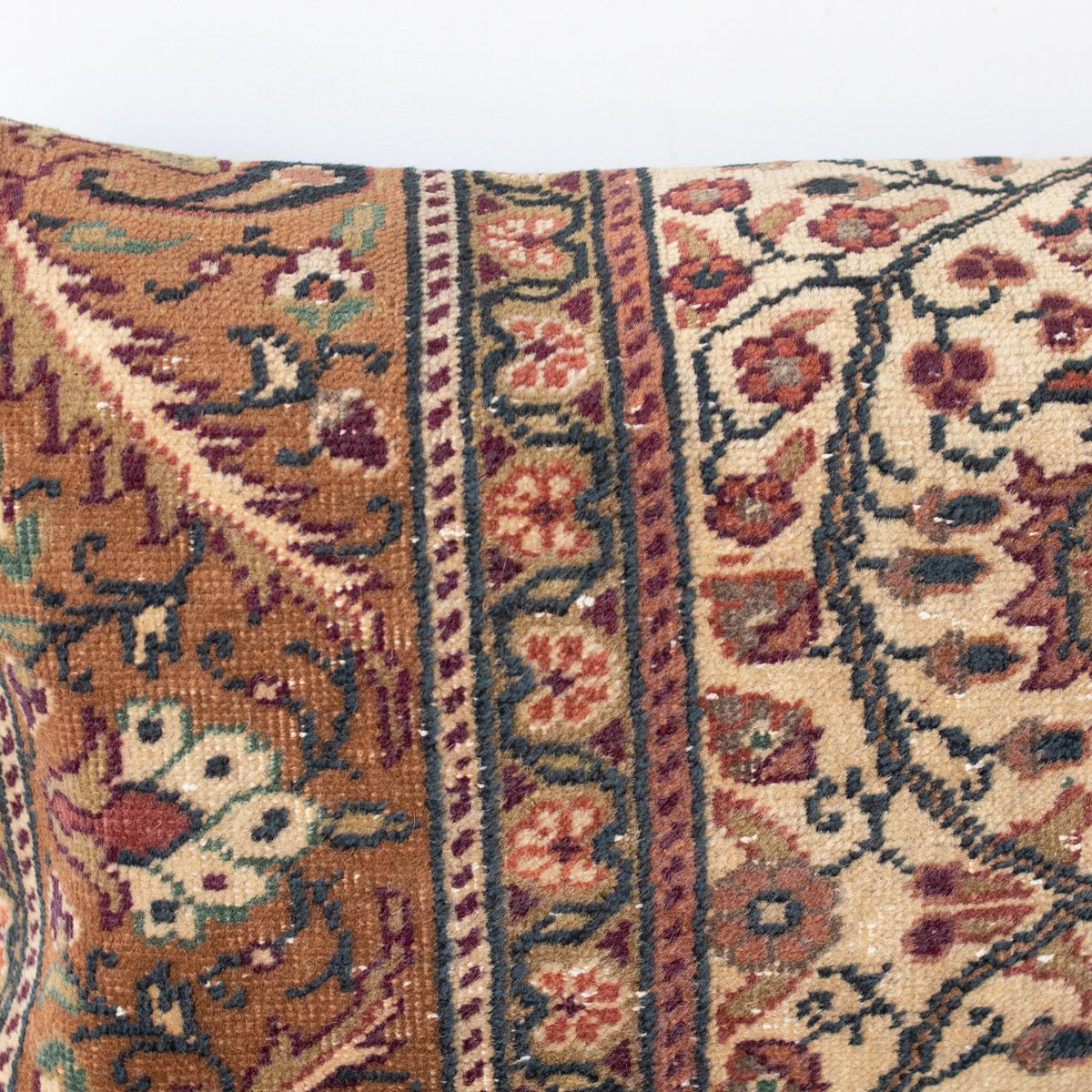 Vintage Tufted Rug Pillow | Millau