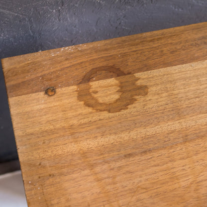 Vintage Walnut Banquette