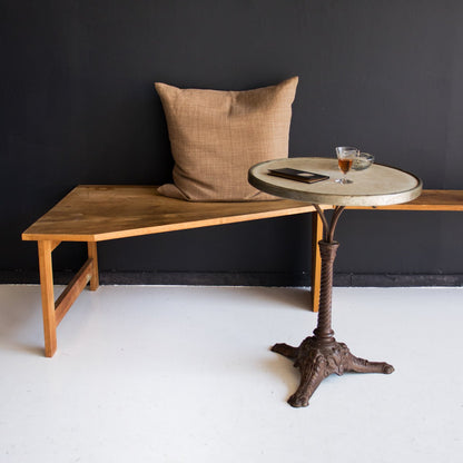 Vintage Walnut Banquette