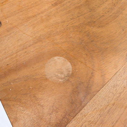 Vintage Walnut Banquette