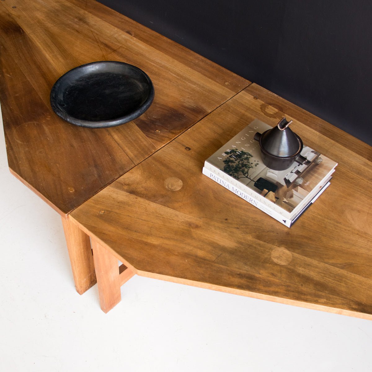 Vintage Walnut Banquette