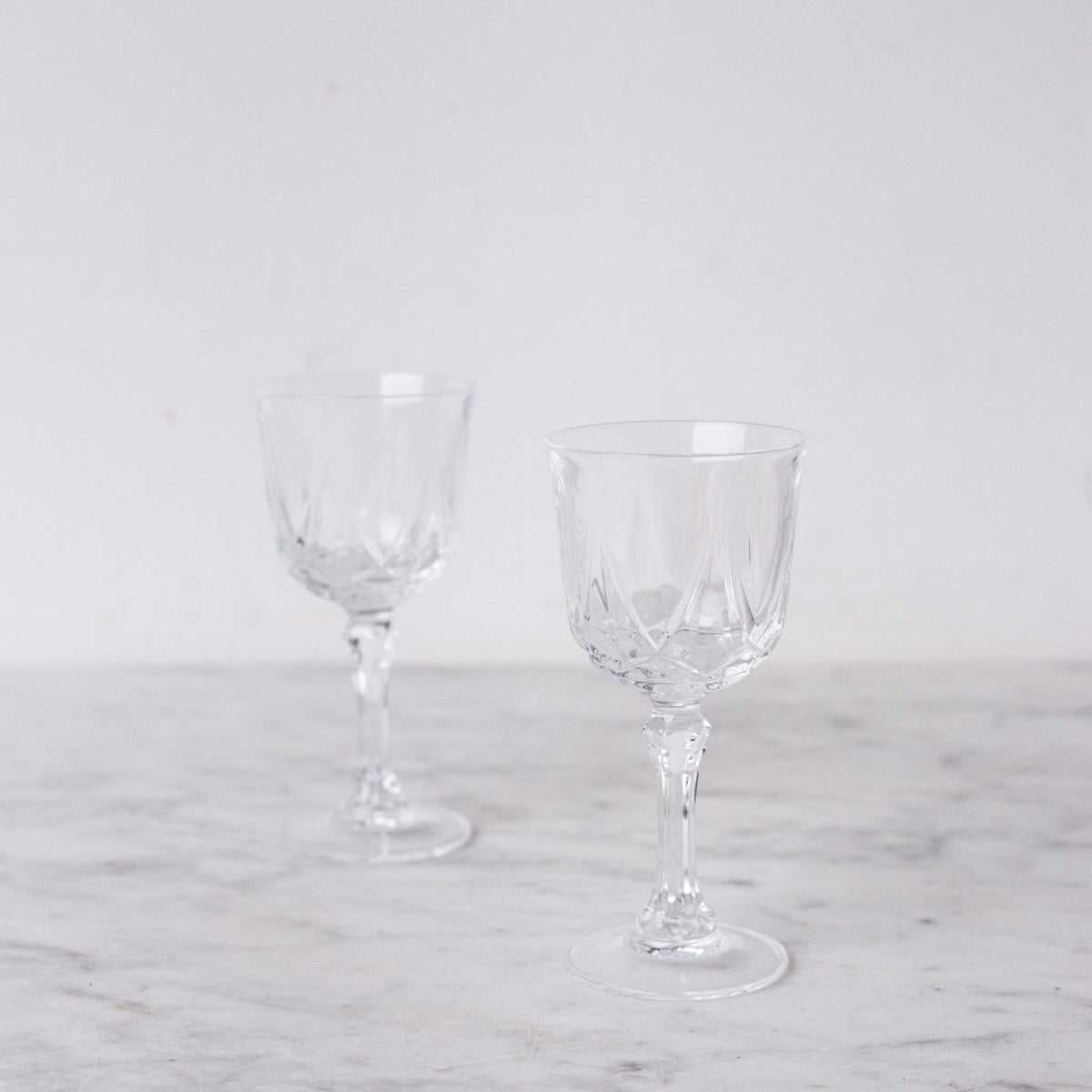Vintage Wine Glass Set of 4
