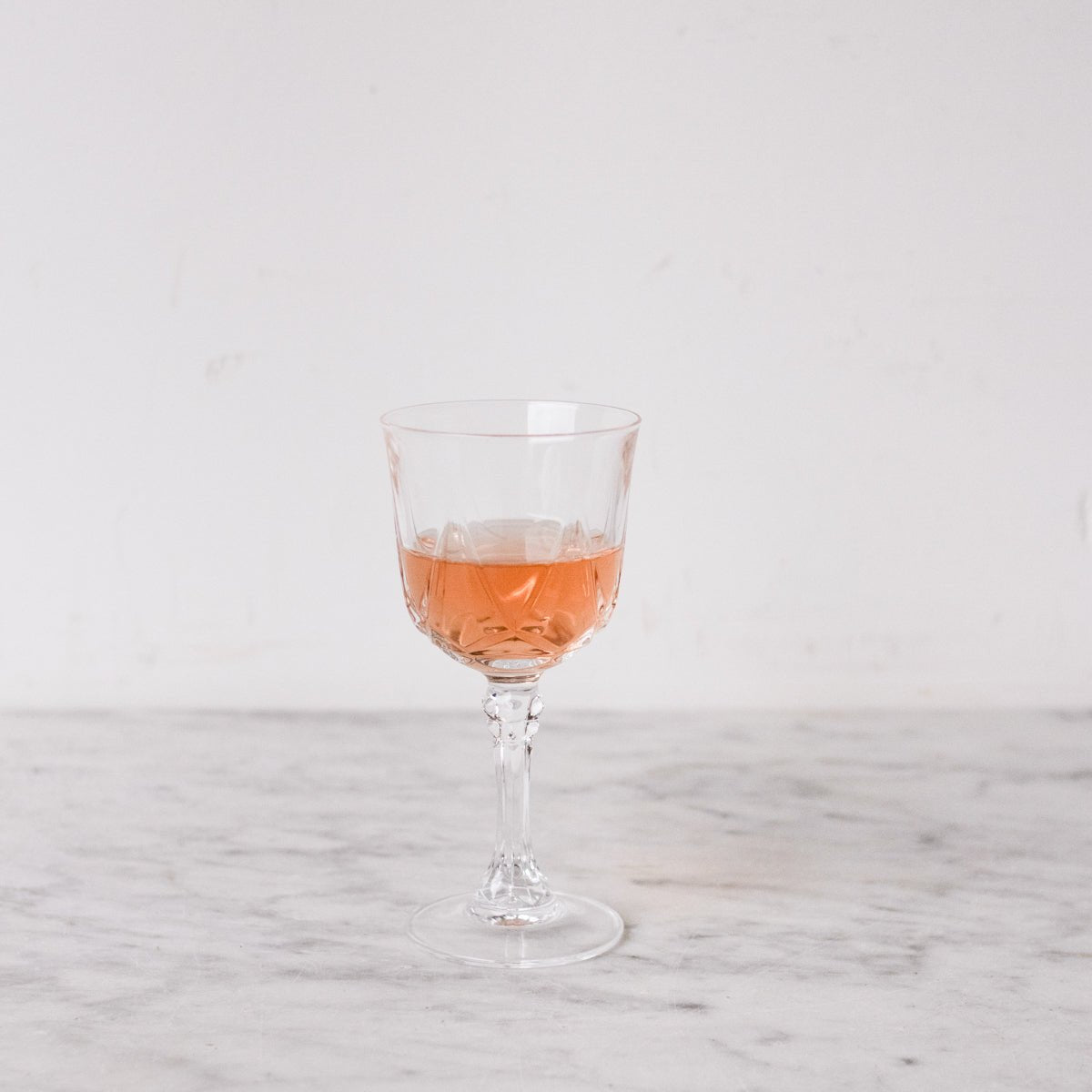 Vintage Wine Glass Set of 4