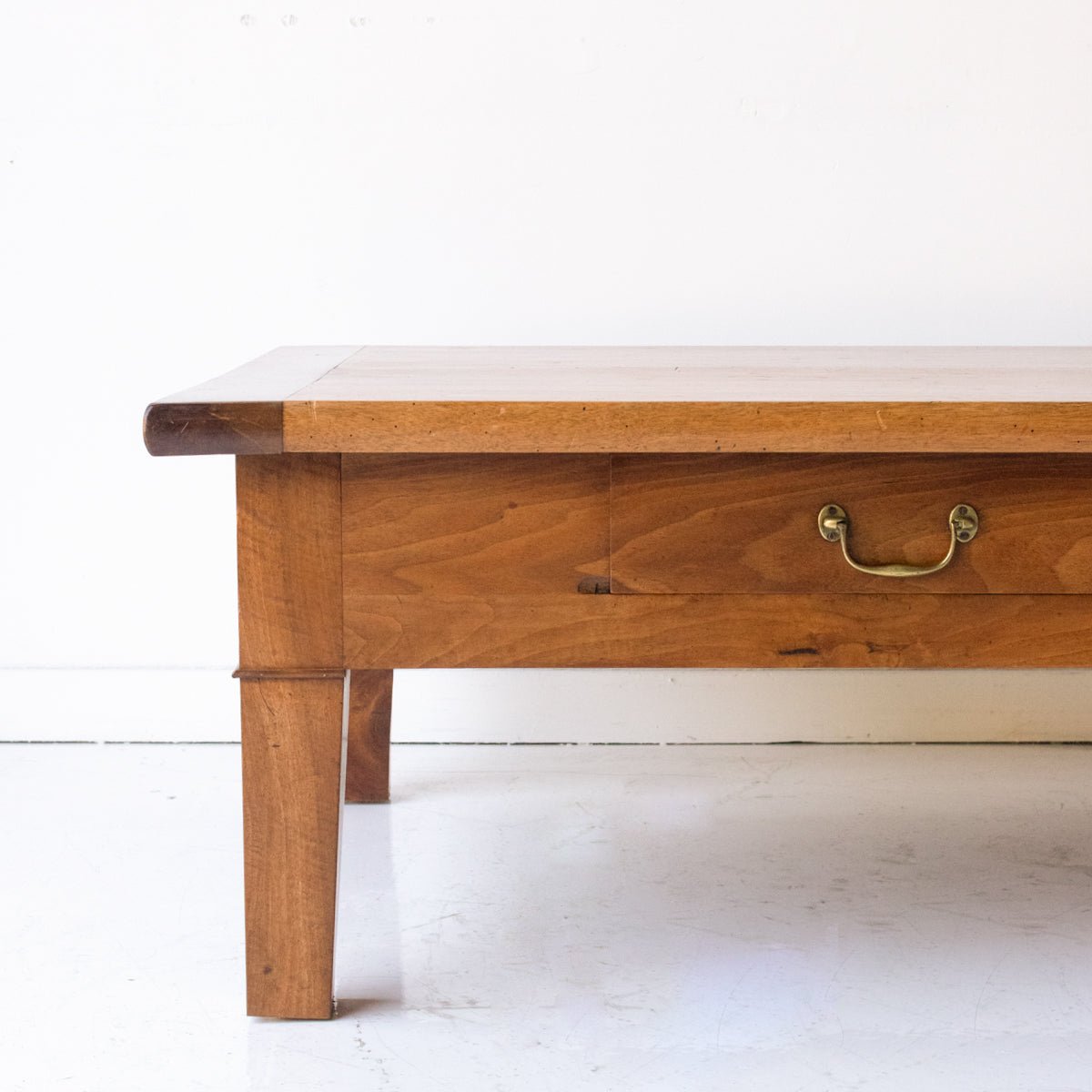 Walnut Coffee Table with Hidden Caches