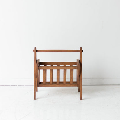 Wood Magazine Stand